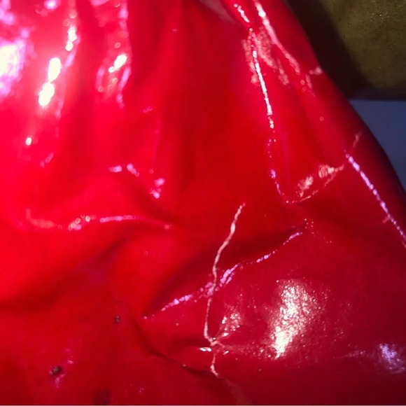 Vintage Paper Mache Santa Sack Bell Wooden Base 14.5” Tall - Picture 12 of 14